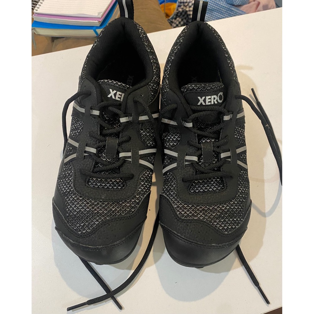 Xero Shoes Terraflex II Womens 9.5 Black Trail Running Hiking Minimalist Shoes